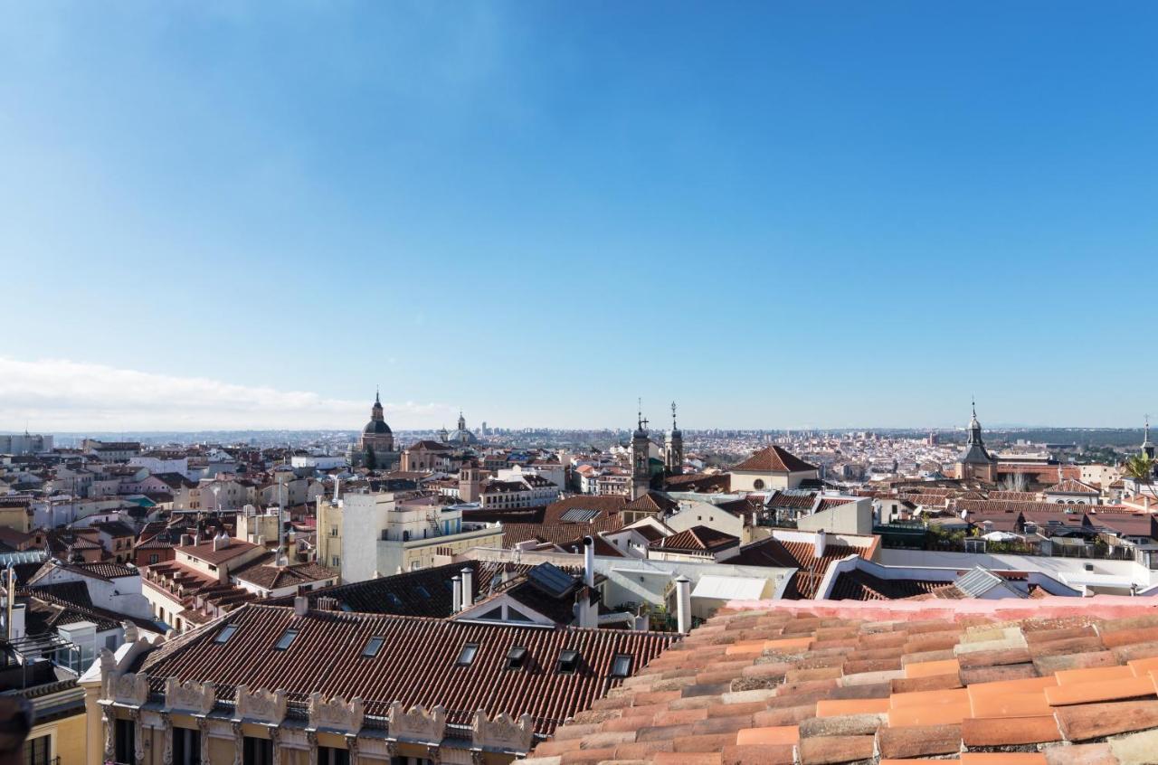 Historic Penthouse Plaza Mayor In Madrid Exteriör bild